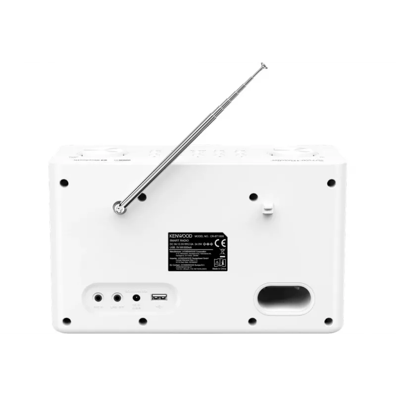 Rádio Kenwood CR-ST100S-W internet branco