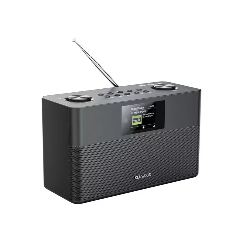 Rádio Kenwood CR-ST80DAB-B pessoal digital preto
