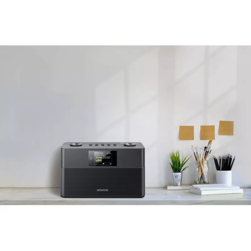 Rádio Kenwood CR-ST80DAB-B pessoal digital preto