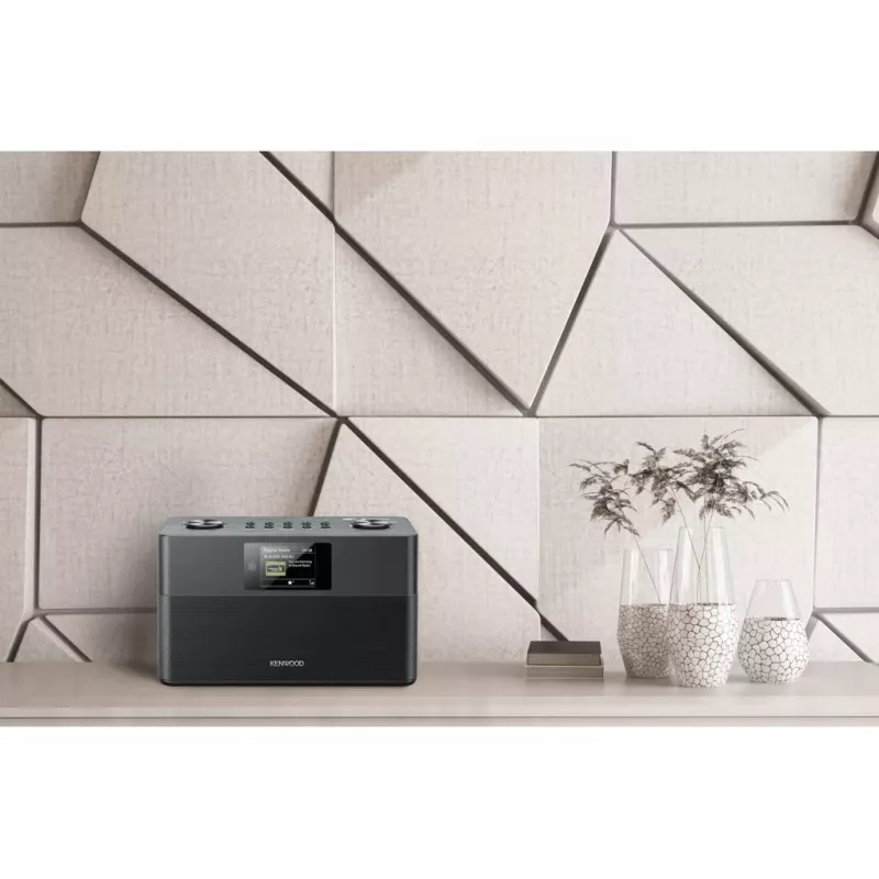 Rádio Kenwood CR-ST80DAB-B pessoal digital preto