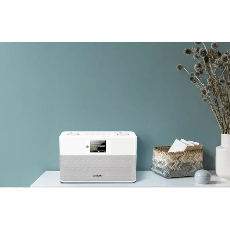 Rádio Kenwood CR-ST80DAB-W pessoal digital branco