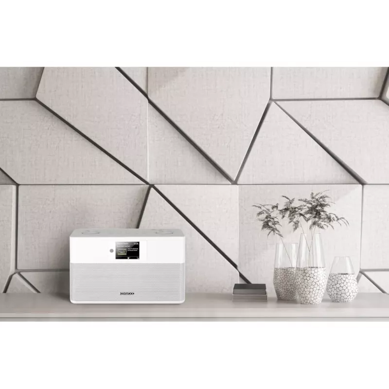 Rádio Kenwood CR-ST80DAB-W pessoal digital branco