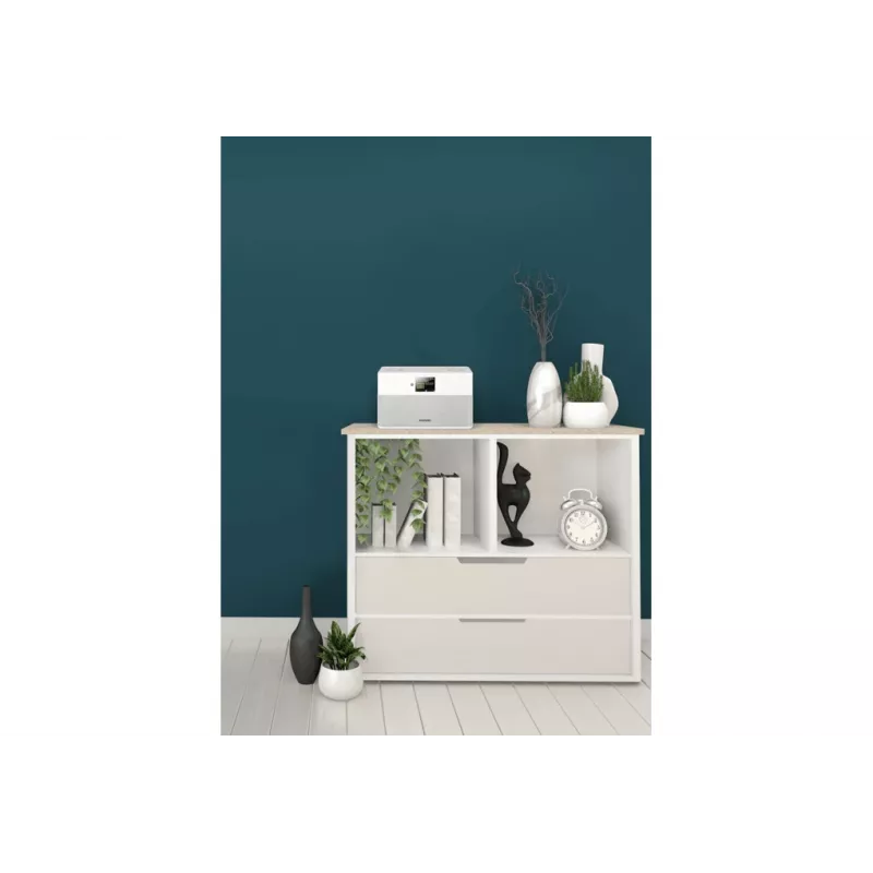 Rádio Kenwood CR-ST80DAB-W pessoal digital branco