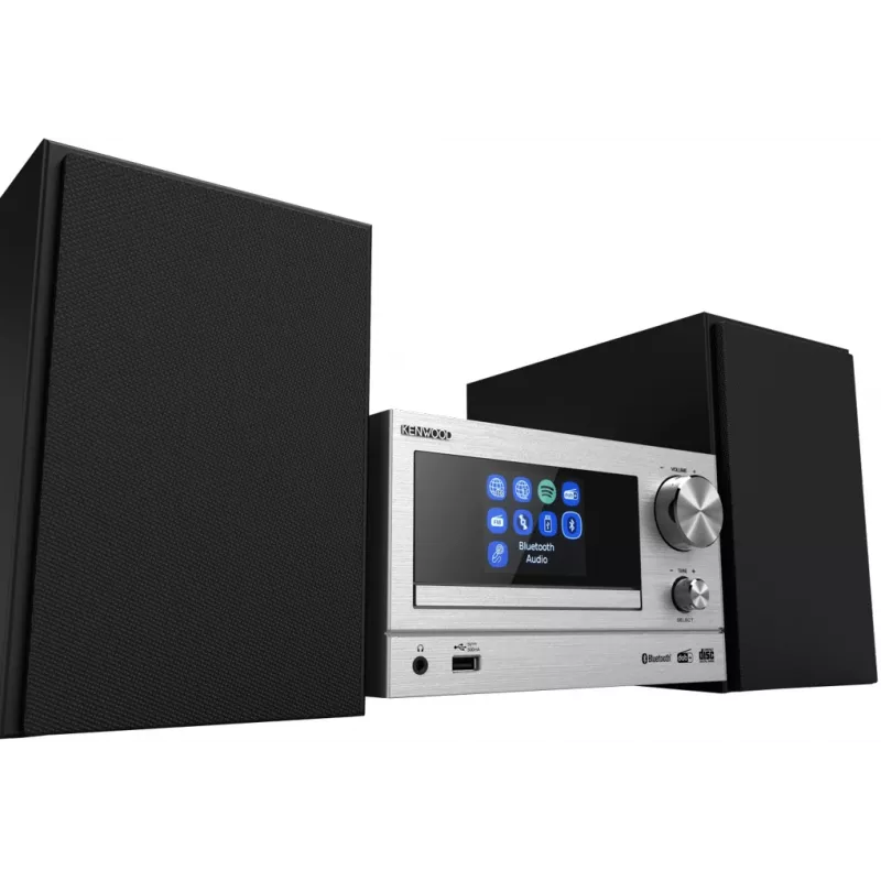 Kenwood M-7000S minissistema de áudio doméstico 30 W prateado