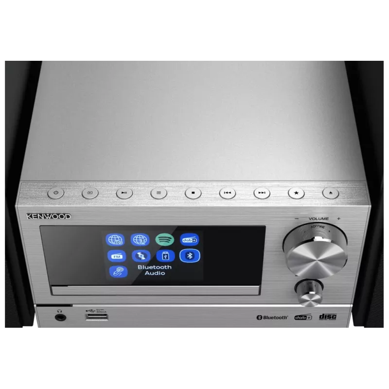 Kenwood M-7000S minissistema de áudio doméstico 30 W prateado