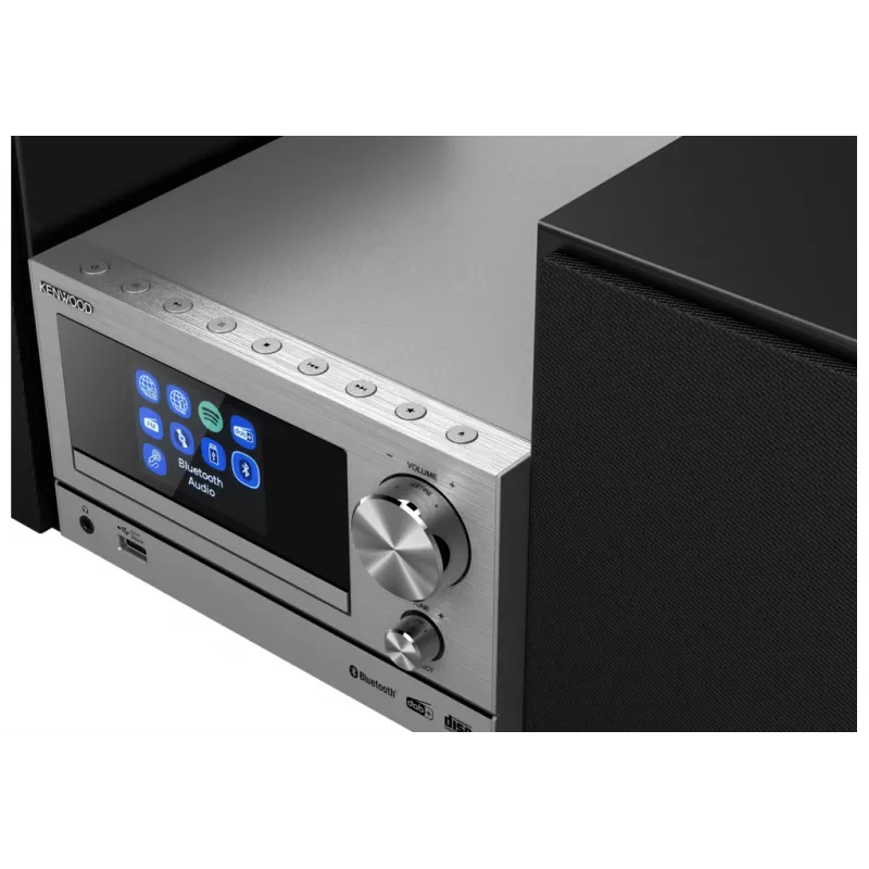 Kenwood M-7000S minissistema de áudio doméstico 30 W prateado