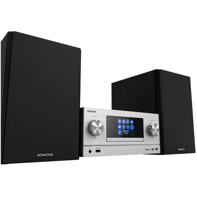 Kenwood M-9000S minissistema de áudio doméstico 50 W prateado