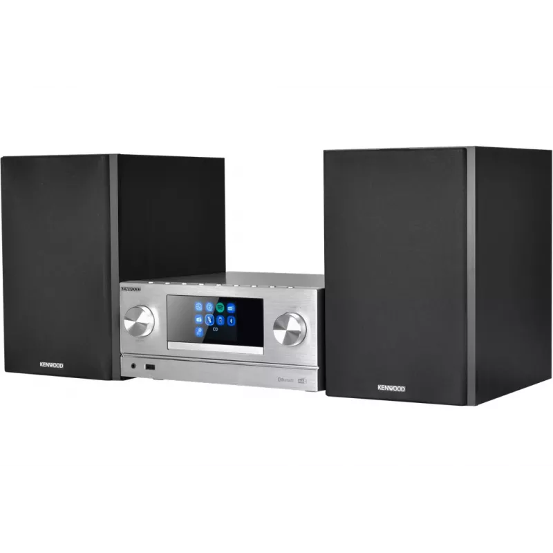 Kenwood M-9000S minissistema de áudio doméstico 50 W prateado