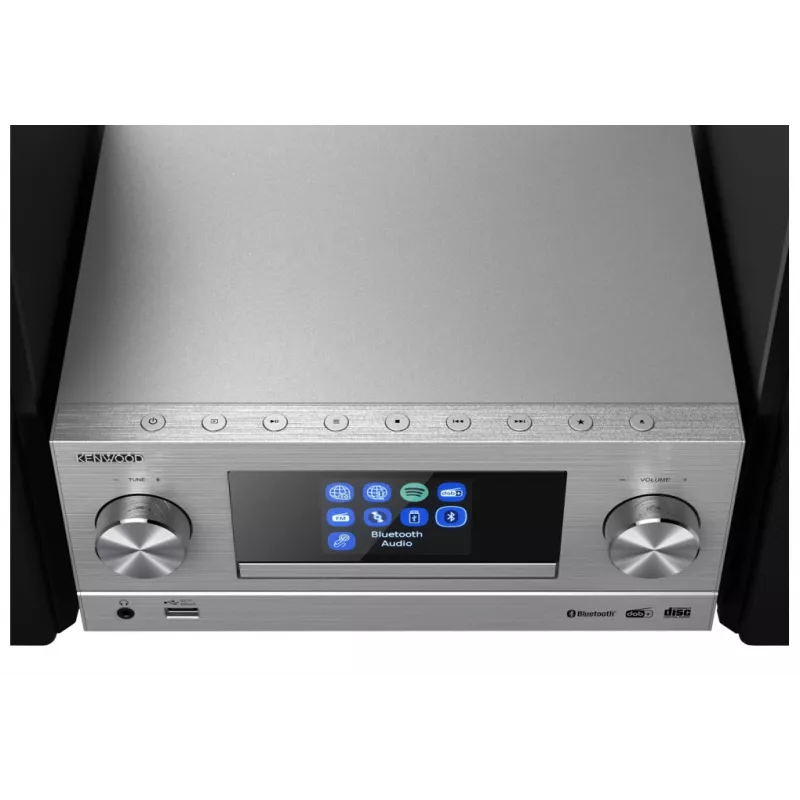 Kenwood M-9000S minissistema de áudio doméstico 50 W prateado