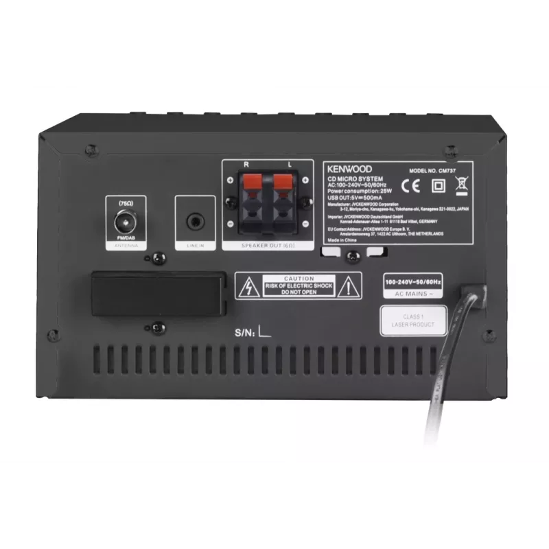 Kenwood M-7000S minissistema de áudio doméstico 30 W preto