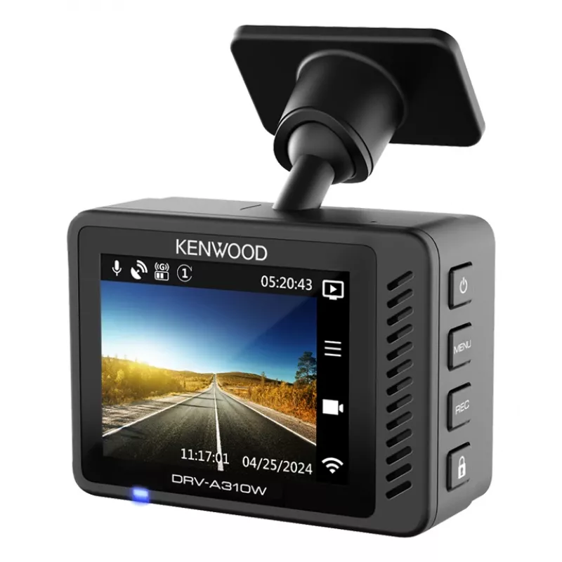 Kenwood DRV-A310W dashcam Full HD Wi-Fi DC preto