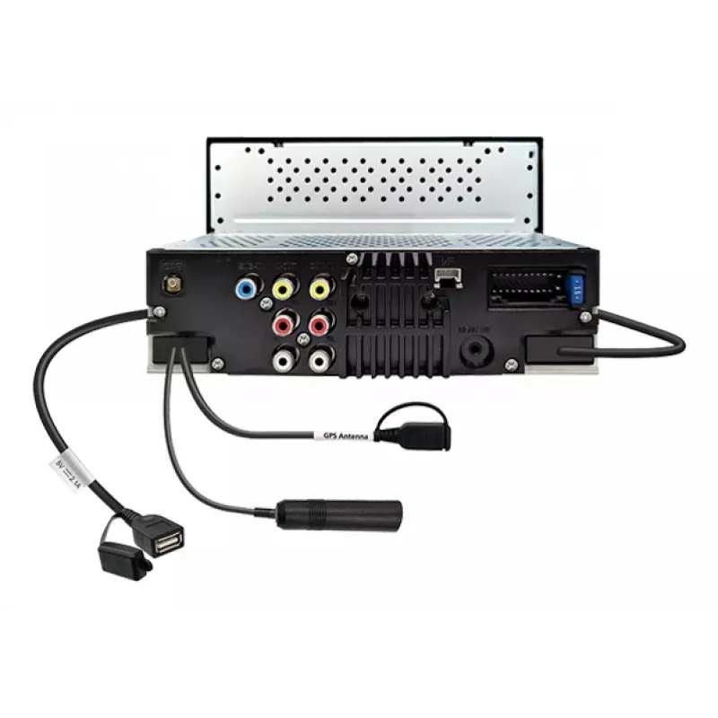 Kenwood DMX6523DABS recetor multimédia para automóvel preto Wi-Fi Bluetooth