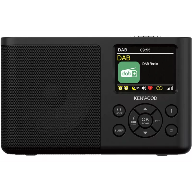 Kenwood CR-M33DAB rádio digital portátil preto