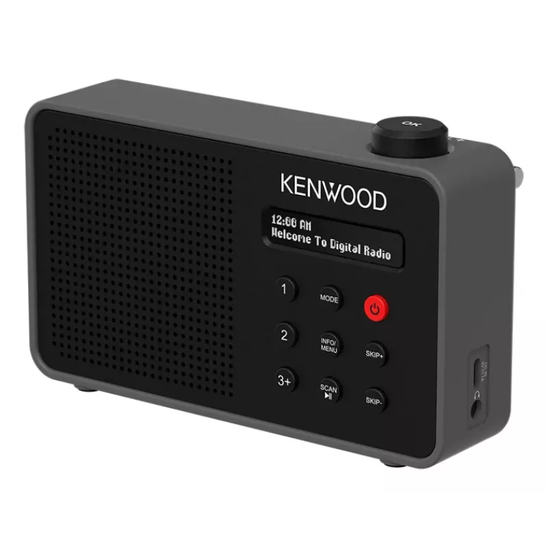 Kenwood CR-M25DAB-B rádio portátil digital preto