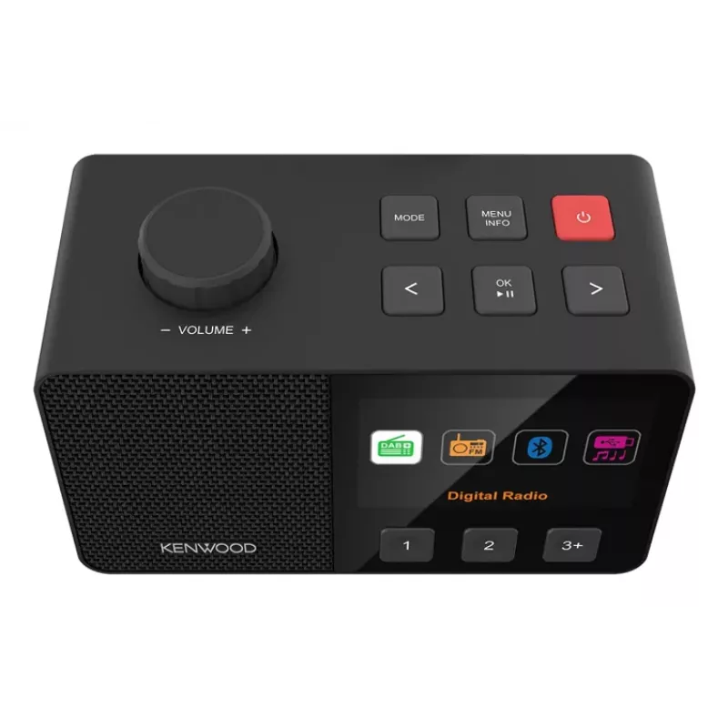 Kenwood CR-M70DAB-B portátil digital preto
