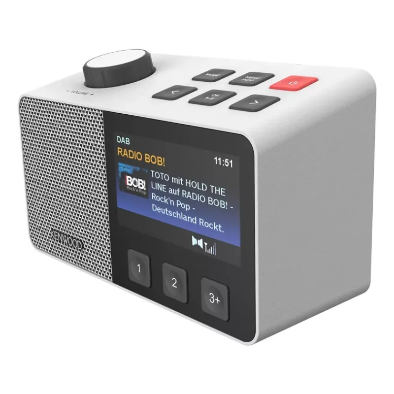 Kenwood CR-M70DAB-W rádio digital portátil branco