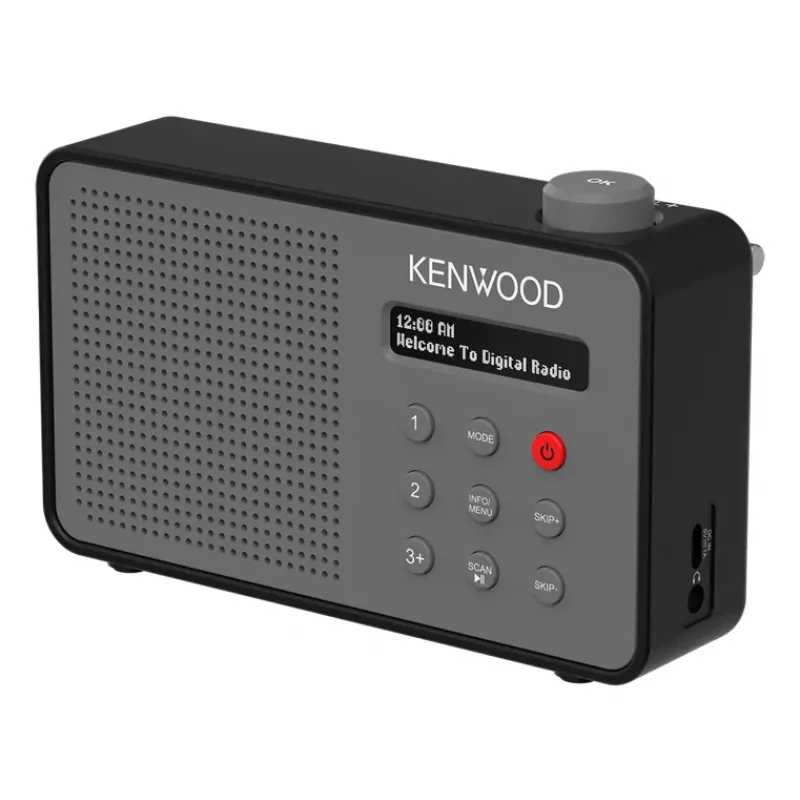 Kenwood CR-M25DAB-H rádio portátil digital cinzento