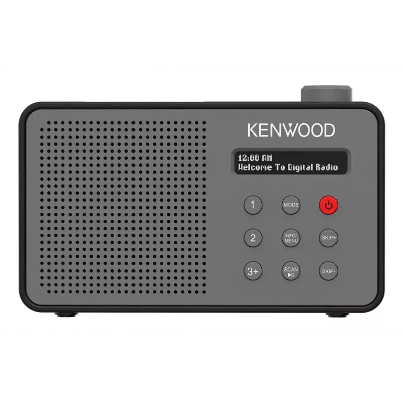 Kenwood CR-M25DAB-H rádio portátil digital cinzento