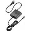 HP 65W fonte de alimentação USB-C, interior, AC, preto