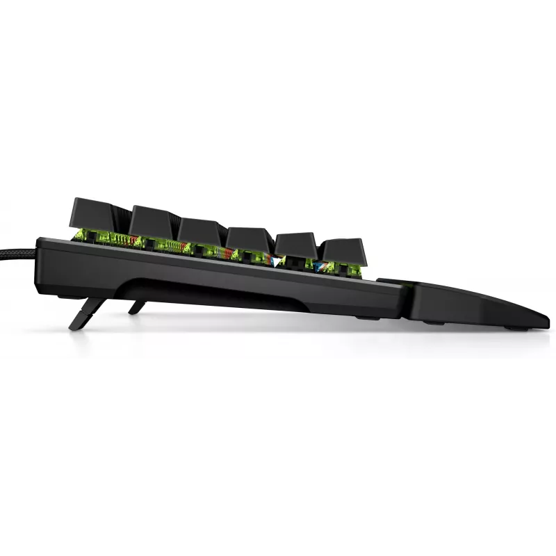 HP Pavilion Gaming teclado 800, tamanho completo (100%), com fios, USB, mecânico, preto
