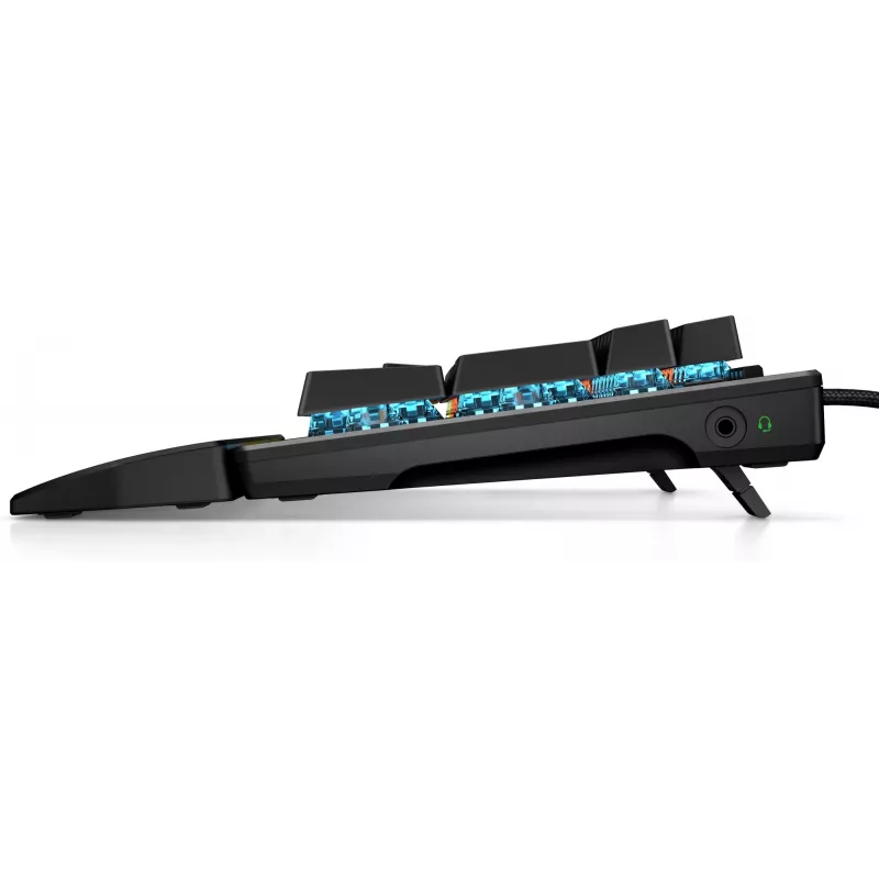 HP Pavilion Gaming teclado 800, tamanho completo (100%), com fios, USB, mecânico, preto