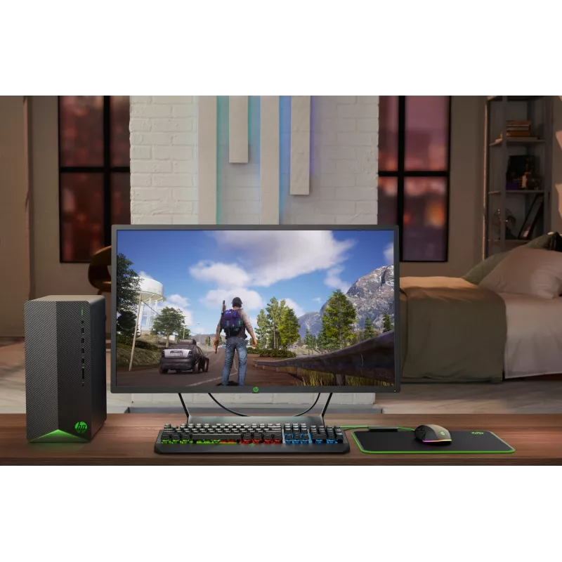 HP Pavilion Gaming teclado 800, tamanho completo (100%), com fios, USB, mecânico, preto