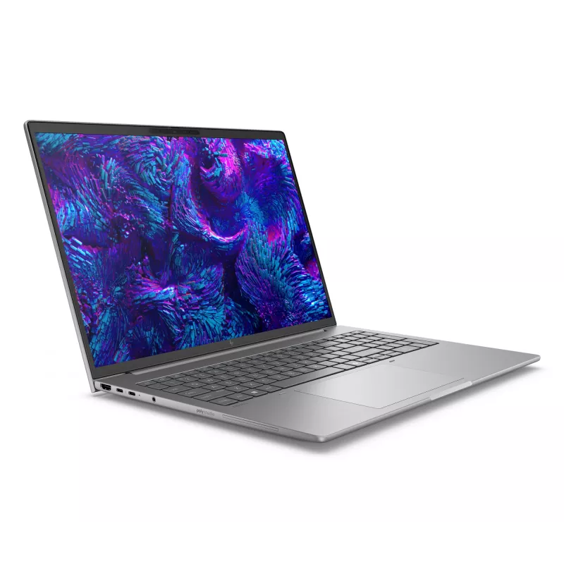 HP ZBook 8 G1i estação de trabalho móvel de 16 polegadas, Intel Core Ultra 7 255H, 32GB, 1TB SSD, NVIDIA RTX 500 Ada 4GB, Windows 11 Pro