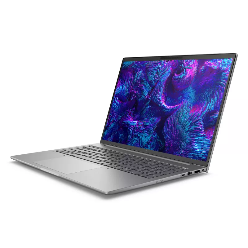 HP ZBook 8 G1i estação de trabalho móvel de 16 polegadas, Intel Core Ultra 7 255H, 32GB, 1TB SSD, NVIDIA RTX 500 Ada 4GB, Windows 11 Pro