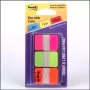 3M 686-PGO separadores de índice Separadores de índice em branco Verde, Laranja, Rosa