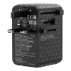 Verbatim Charge 'n' Travel 170W Adaptador de viagem universal Preto