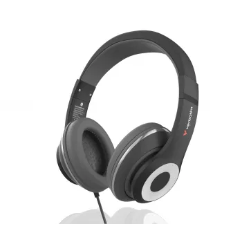 Verbatim TruSound Auscultador USB-C, Com fios, Música/dia a dia, 20 - 20000 Hz, 200,9 g, Auscultador, Preto