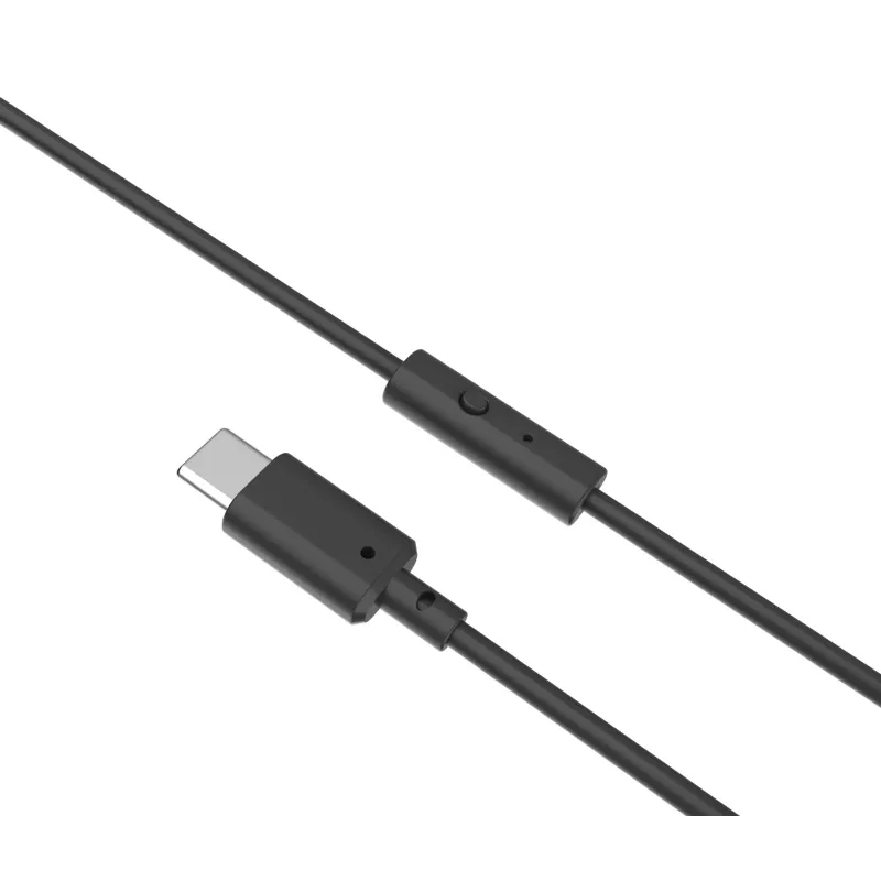 Verbatim TruSound Auscultador USB-C, Com fios, Música/dia a dia, 20 - 20000 Hz, 200,9 g, Auscultador, Preto