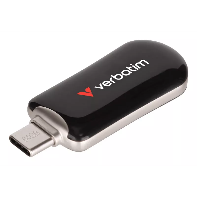 Verbatim Plectra Pen drive USB-C Preto 64GB
