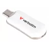Verbatim Plectra Pen drive USB-C Branco 256GB, 256 GB, USB Type-C, 3.2 Gen 1 (3.1 Gen 1), 100 MB/s, Sem tampa, Branco