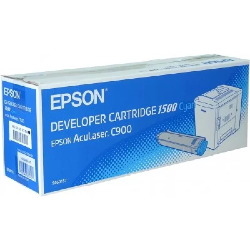 Epson AL-C900 Cartucho de revelador Ciano 1,5k, 1500 páginas, Ciano, 1 unid.