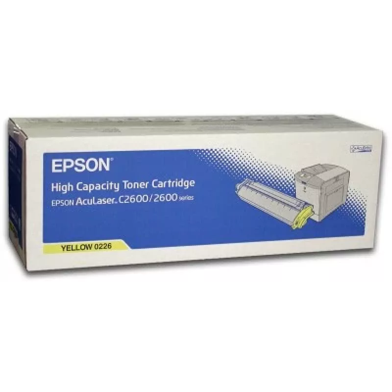 Epson AL-C2600 Cartucho de toner Amarelo 5k, 5000 páginas, Amarelo, 1 unid.