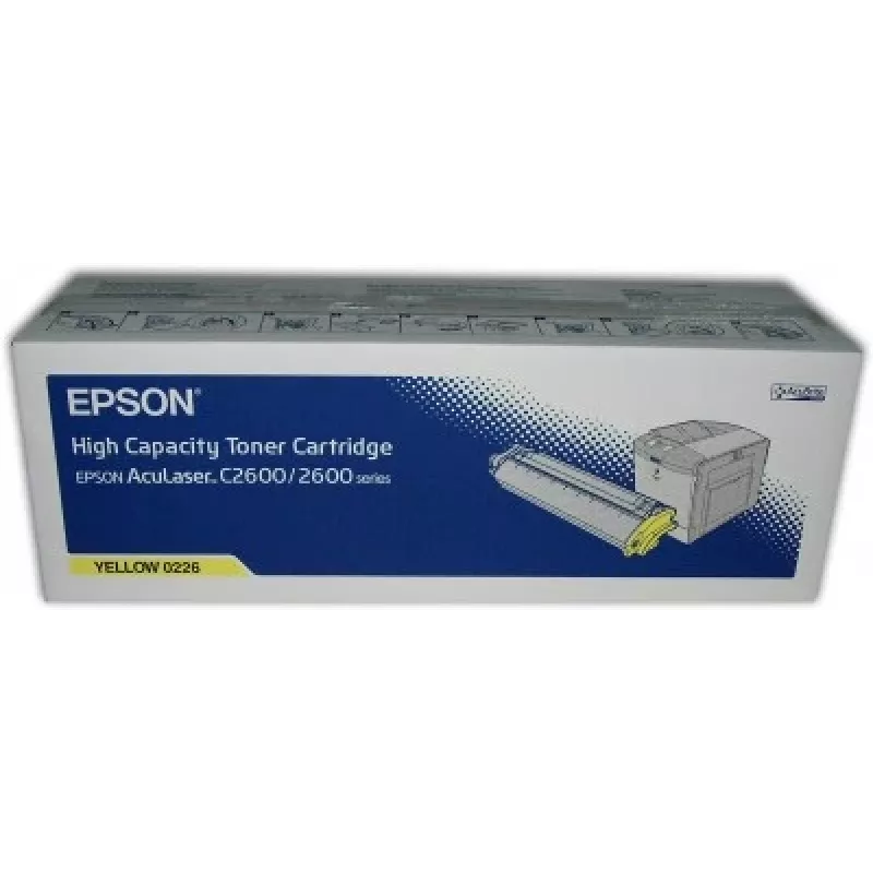 Epson AL-C2600 Cartucho de toner Amarelo 5k, 5000 páginas, Amarelo, 1 unid.