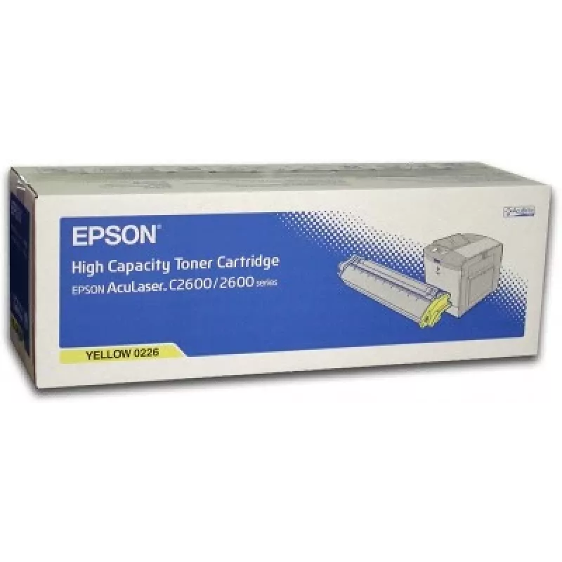 Epson AL-C2600 Cartucho de toner Amarelo 5k, 5000 páginas, Amarelo, 1 unid.
