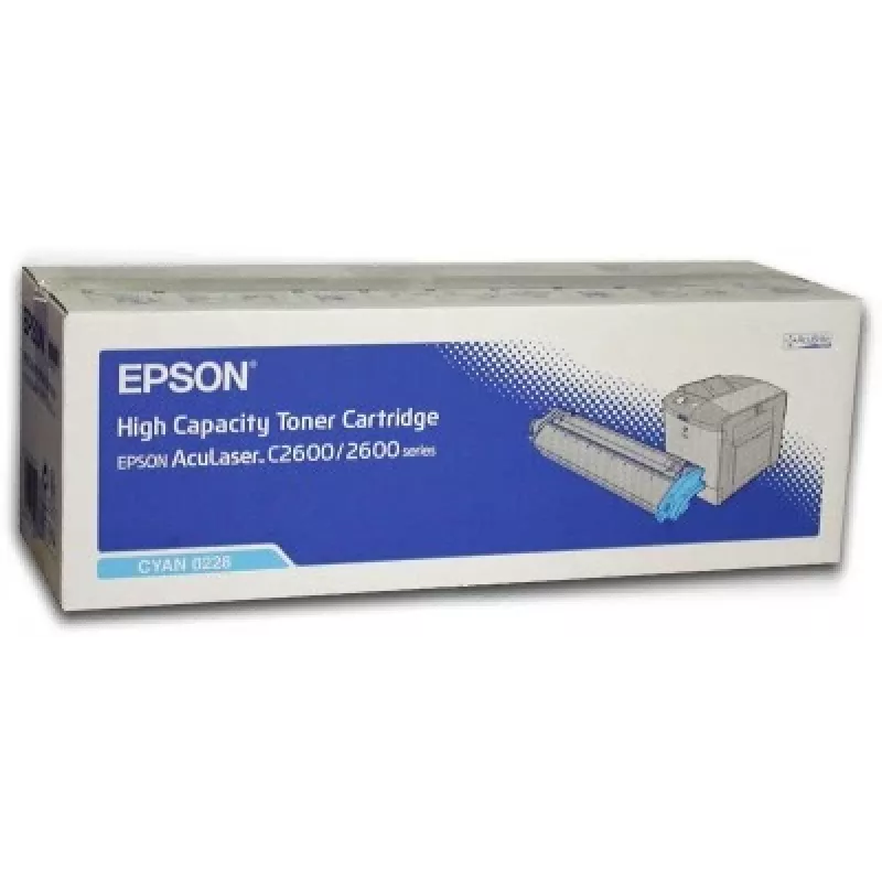 Epson AL-C2600 Cartucho de toner Ciano 5k, 5000 páginas, Ciano, 1 unid.