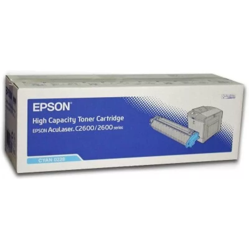 Epson AL-C2600 Cartucho de toner Ciano 5k, 5000 páginas, Ciano, 1 unid.