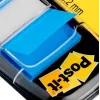 Etiqueta autoadesiva 3M I680-2 retangular removível azul 50 unid.