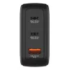 Carregador Verbatim Mini GaN 100W com visor, interior, AC, 20 V, preto