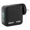 Carregador Verbatim Mini GaN 100W com visor, interior, AC, 20 V, preto