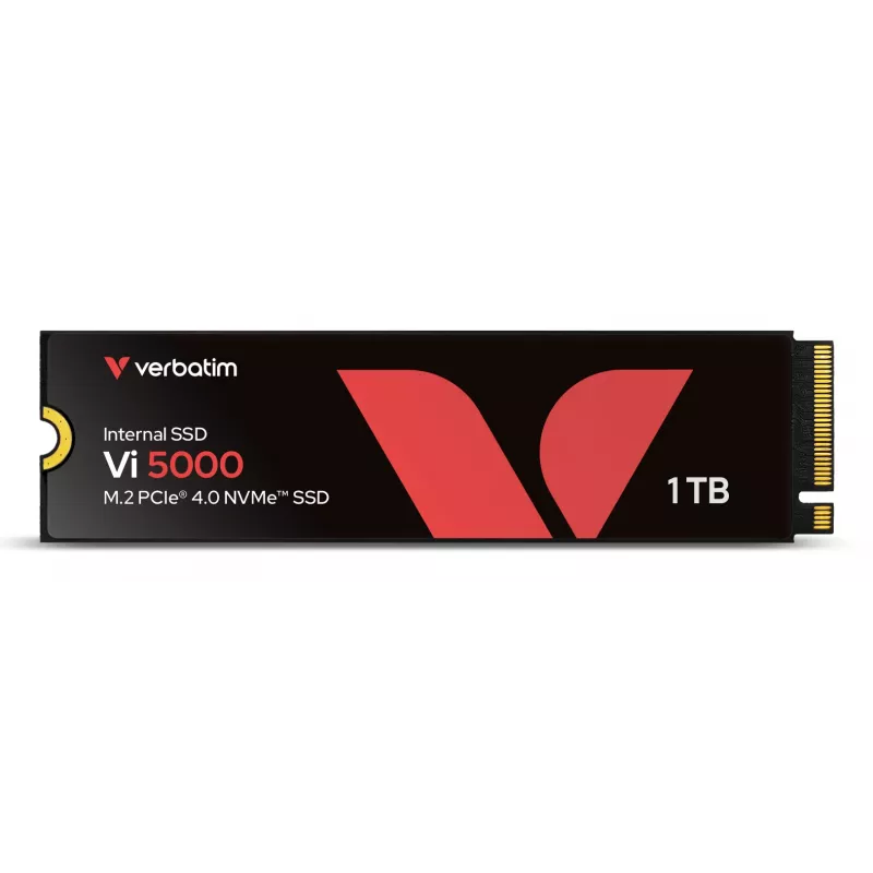 SSD Verbatim Vi5000 PCIe NVMe M.2 1TB, 1 TB, M.2, 5000 MB/s