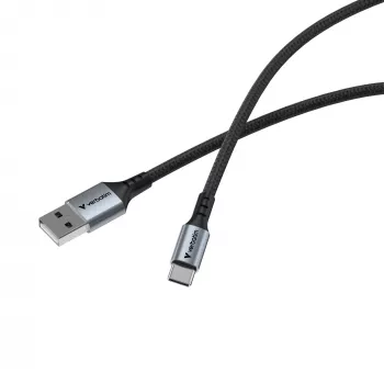 Cabo Verbatim Sync & Charge USB-A para USB-C 120 cm, 1,2 m, USB A, USB C, USB 2.0, 0,48 Gbit/s, preto