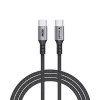 Cabo Verbatim Sync & Charge – 60W USB-C para USB-C 120 cm, 1,2 m, USB C, USB C, USB 2.0, 0,48 Gbit/s, preto