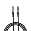 Cabo Verbatim Sync & Charge USB-C para USB-C 240W 40 Gbit/s com ecrã 120 cm