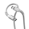 Cabo magnético Verbatim Sync & Charge - 60W USB-C para USB-C 120 cm cinzento