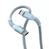 Cabo magnético Verbatim Sync & Charge – 60 W USB-C para USB-C 120 cm azul