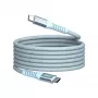 Cabo magnético Verbatim Sync & Charge – 100W USB-C para USB-C 120 cm azul